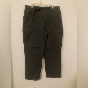 The North Face Men's Dark Gray Cargo Pants. Size Large
